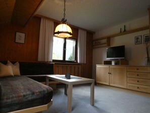 TV, fireplace - Vacation cottage Greber, Austria (Mellau)
