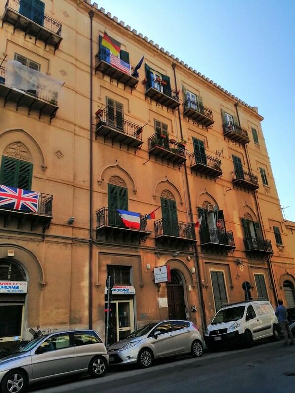 Façade de l’hébergement