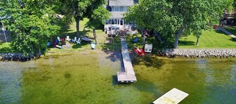 Classic Lk Le Homme Dieu Cottage! Level sand beach!