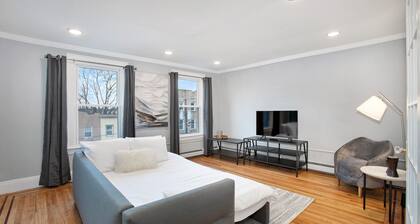 Viehättävä 2 BR / 1 BA Apt - Minuuttia NYC: hen!