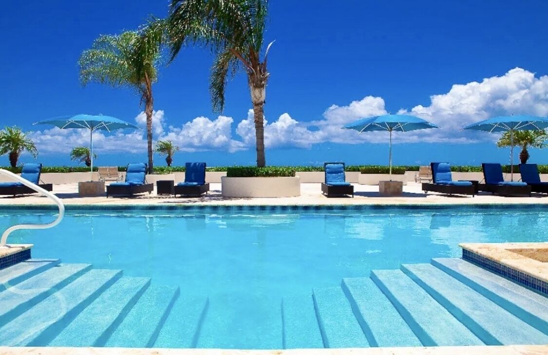 屋外プール、温水プール