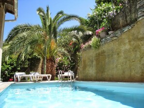 Pool - PRICE REDUCTION Between sea and mountains, SAINT FLORENT, the sea and agriate    (Oletta)