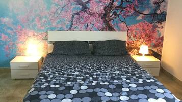 2 camere, ferro/asse da stiro, Wi-Fi gratuito, lenzuola