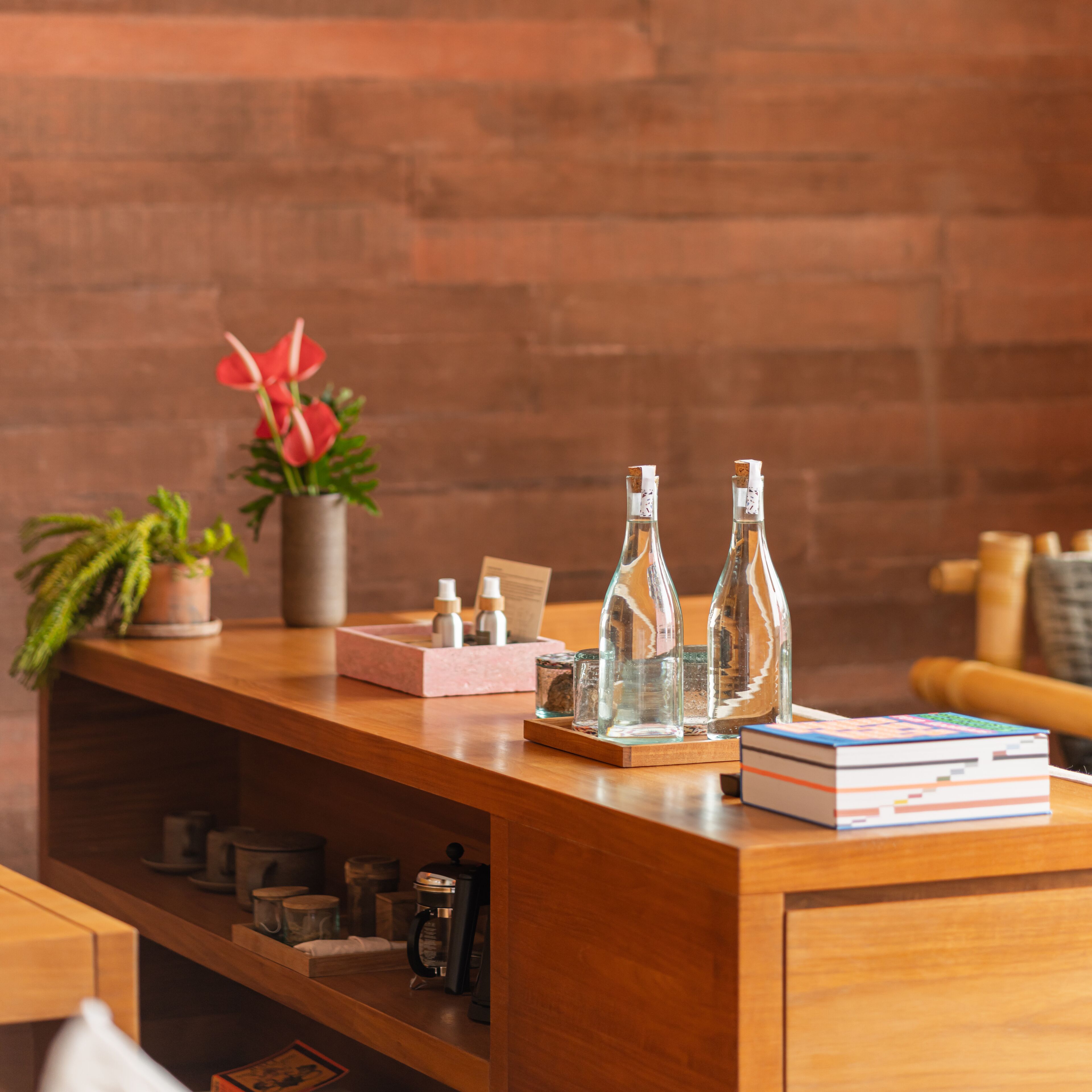 skyview sanctuary | living area | led tv