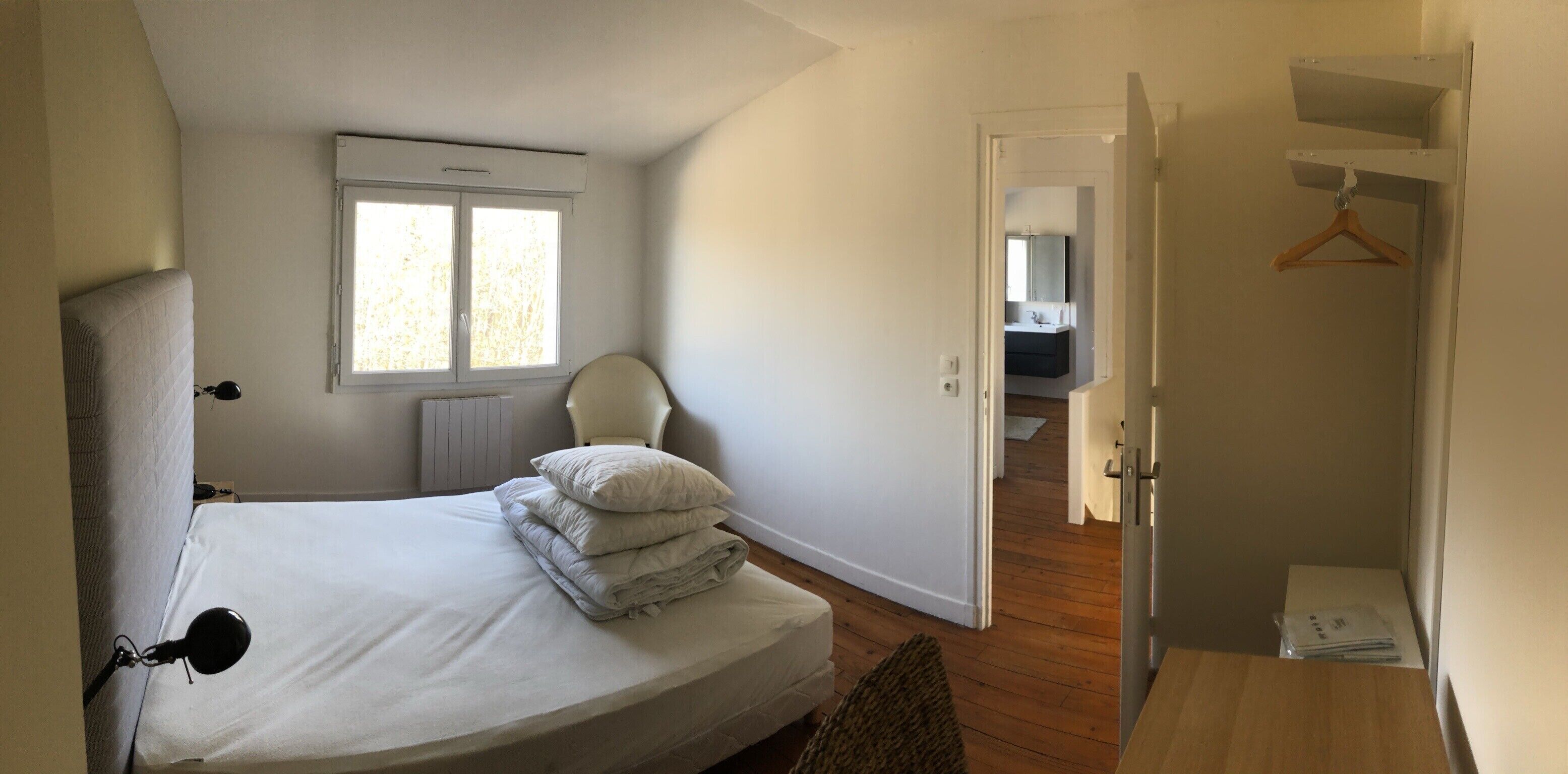 3 habitaciones, escritorio y insonorización 