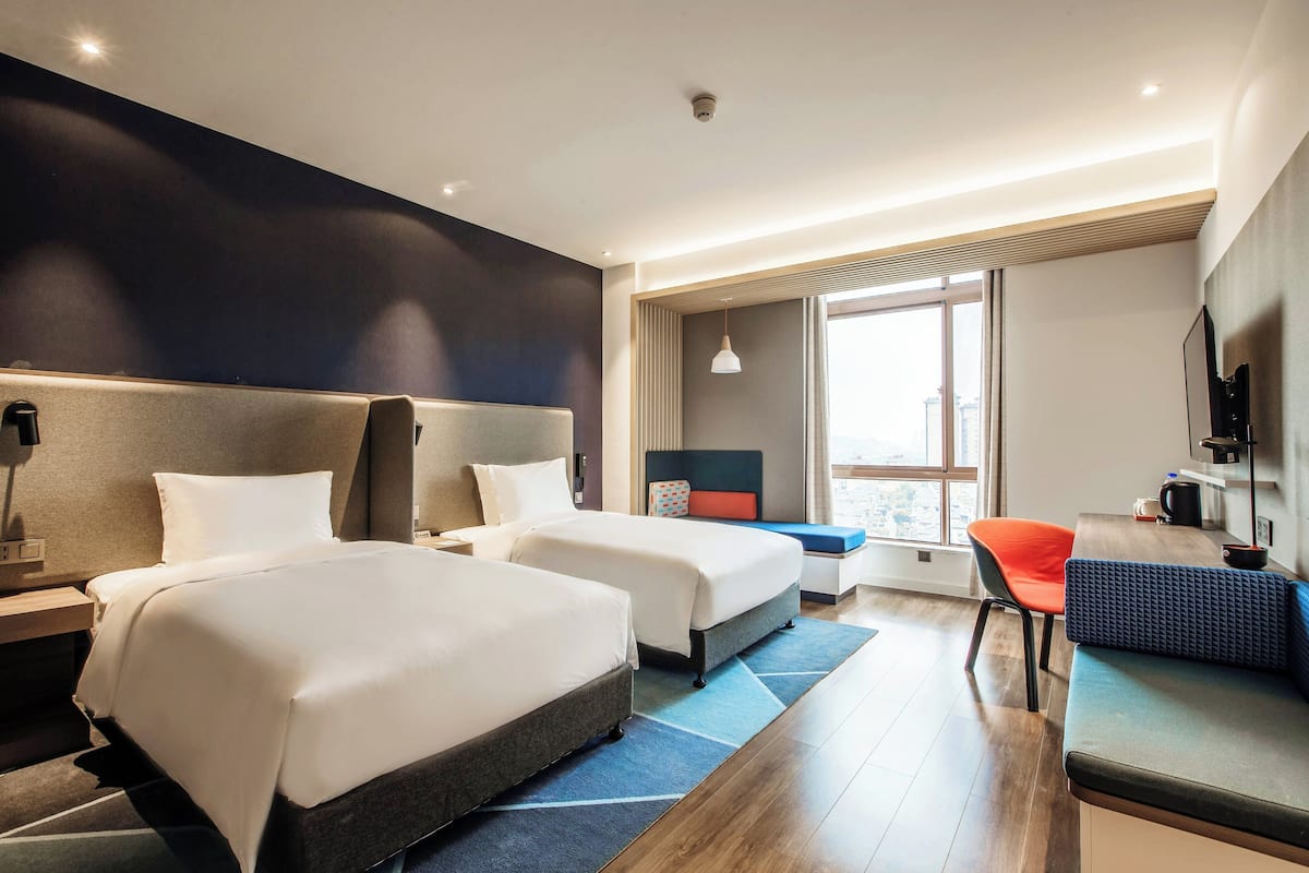 In-room safe, blackout drapes, soundproofing, iron/ironing board