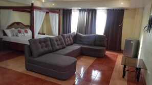 Superior Suite, 1 King Bed | Individually furnished, desk, laptop workspace, free WiFi