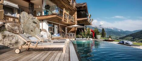 Una piscina climatizada