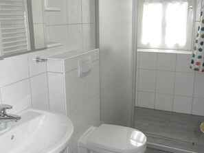 シャワー、タオル