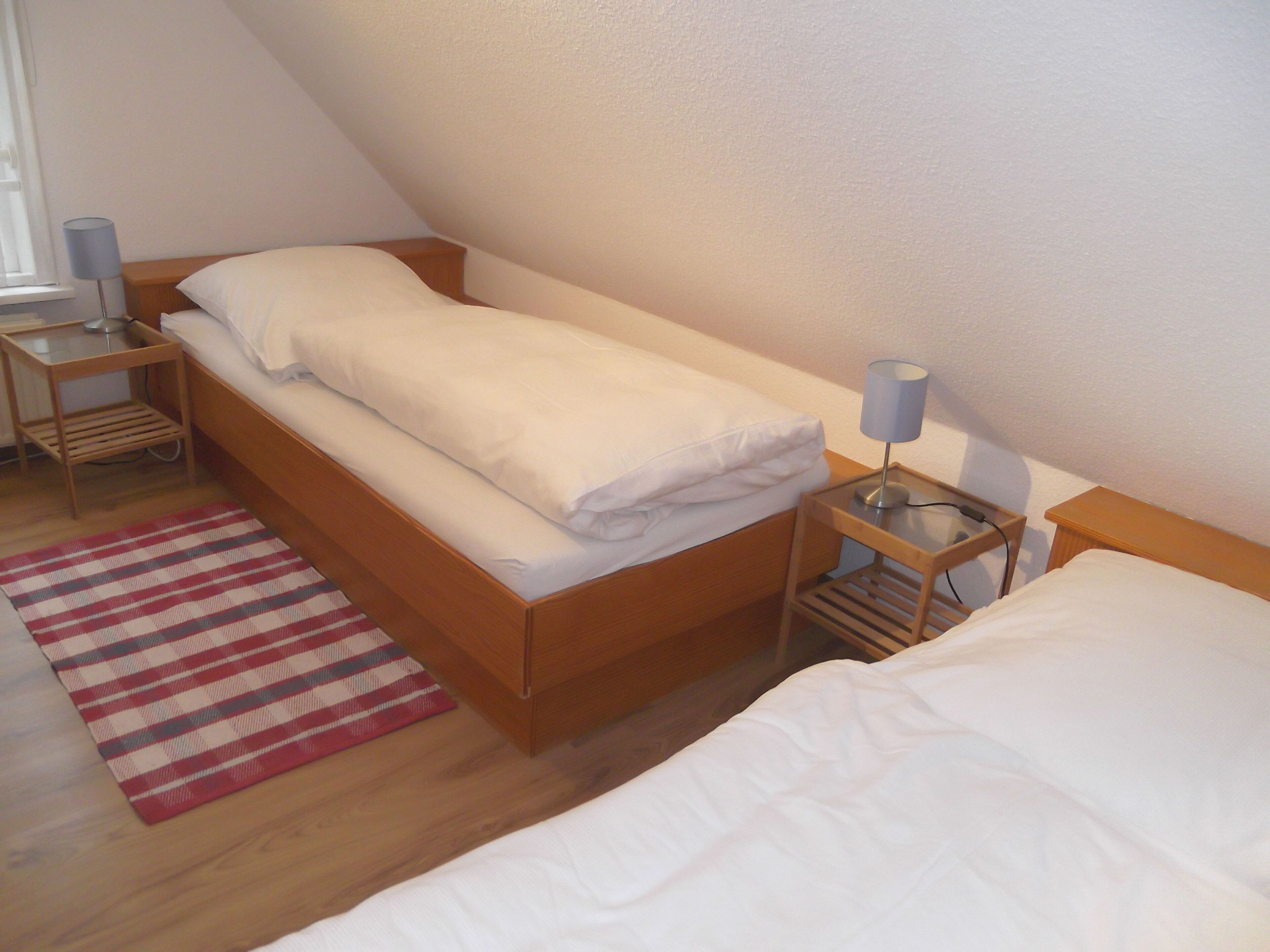 1 dormitorio y ropa de cama