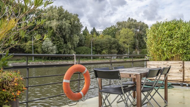 Terrace/patio - Péniche Rayclau (Braine-le-Comte)