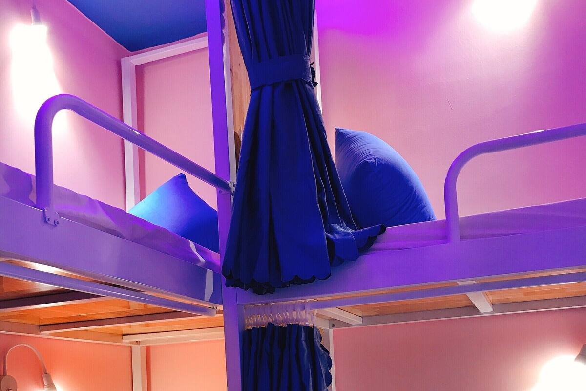 Shared Dormitory | Memory-foam beds, free WiFi, bed sheets