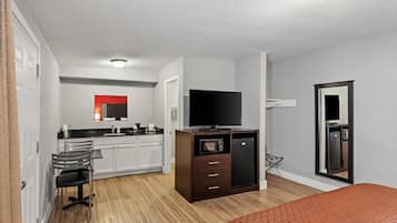 Individually decorated, individually furnished, laptop workspace