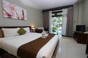 1 bedroom, WiFi, bed sheets - Deluxe Room in Jimbaran Area, Balinese Nuance with Modern touch (Jimbaran)