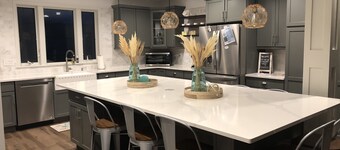 Coastal Paradise! Stunning Water Views, Steps From Beach, Perfect Family Getaway