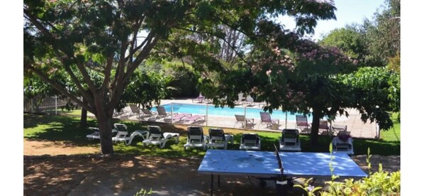 Alberca al aire libre 