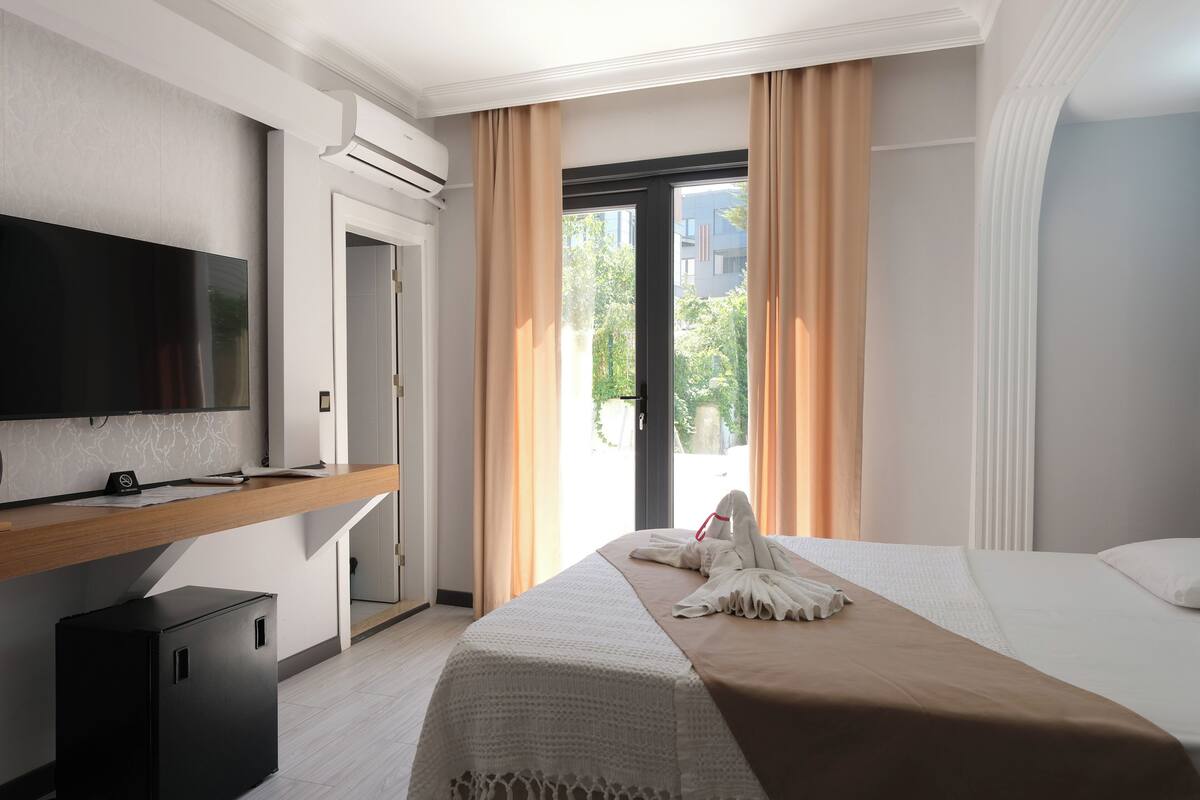 Chambre Deluxe, terrasse, vue jardin