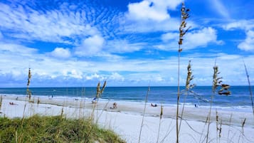 Beach nearby, beach towels