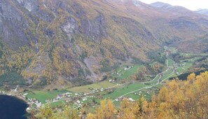 Aerial view - Petrines Guesthouse (Fjord)