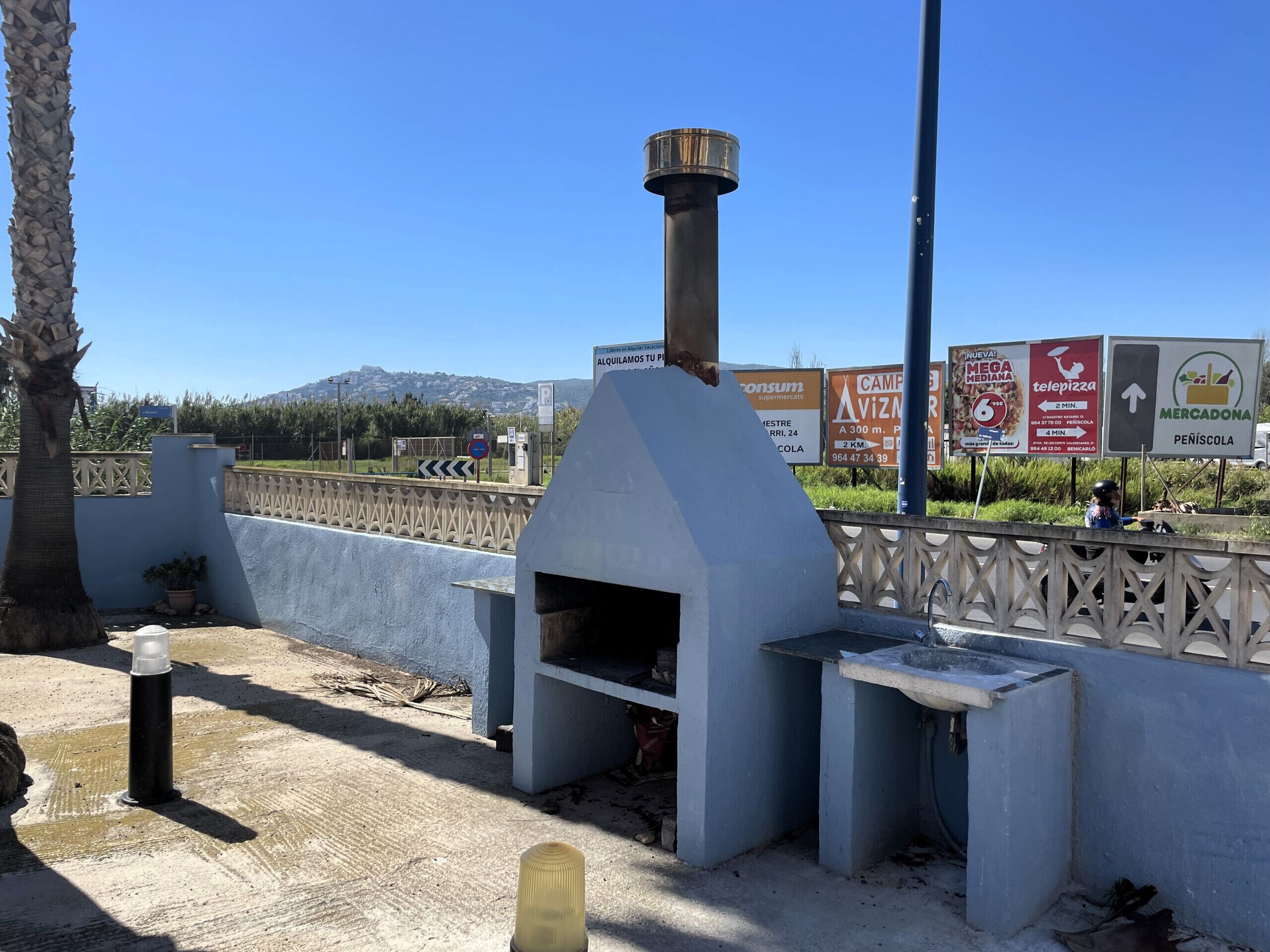 Enceinte de l’hébergement