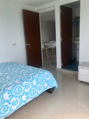 Apartamento exclusivo (2) | Caja fuerte, cortinas opacas, ropa de cama