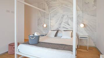 7 camere, culla da viaggio, Wi-Fi gratuito, lenzuola