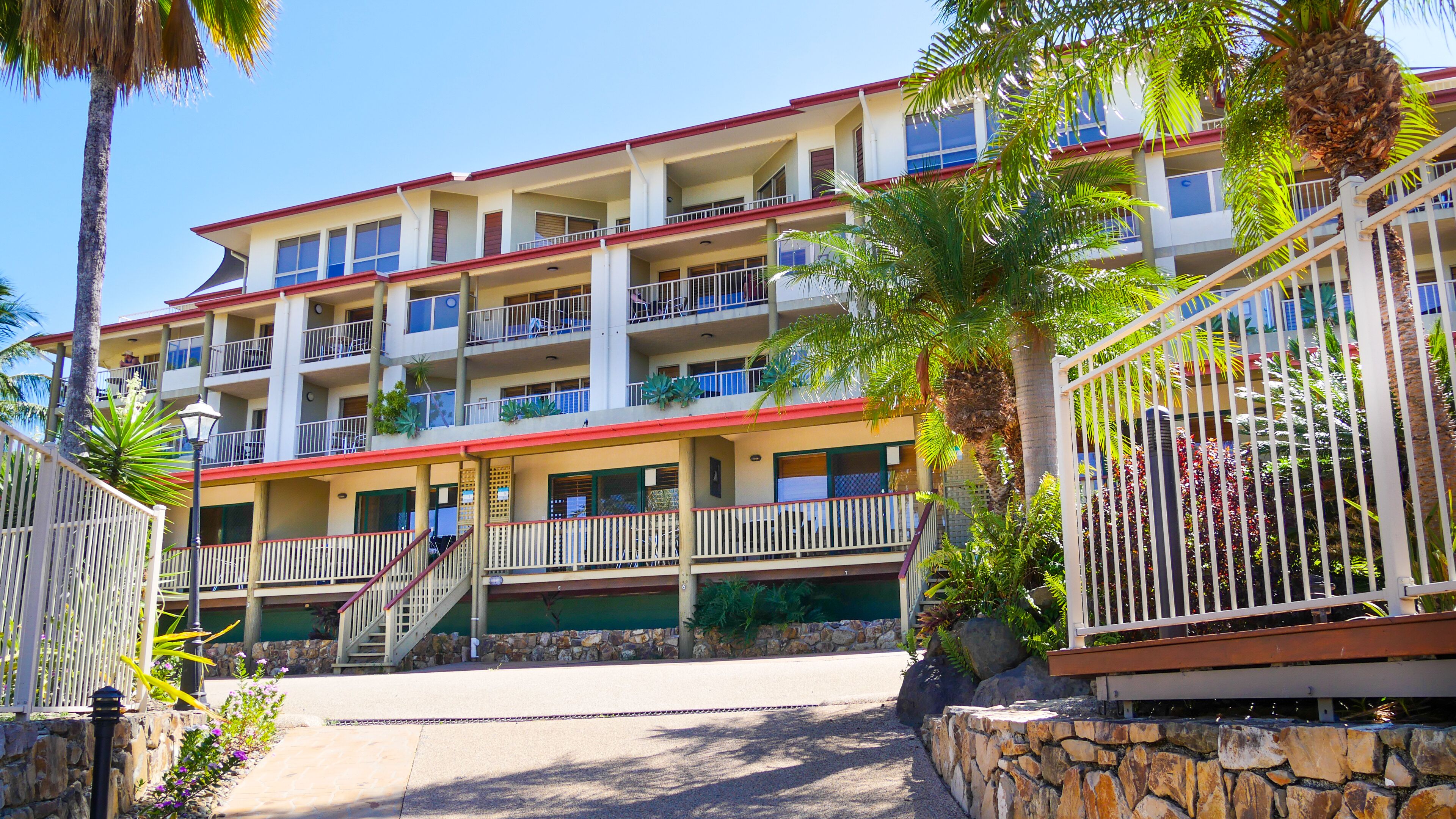 Façade de l’hébergement