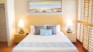 開放式客房, 1 張加大雙人床, 海景 | 熨斗/熨衣板、免費無線上網