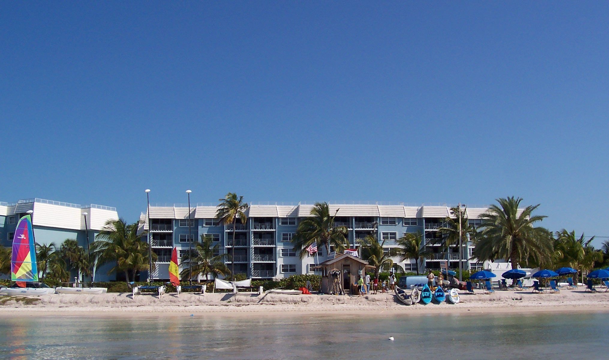 Ocean Front & Ocean View. Across from Smathers beach.  Sleeps 6, 2/2 baths.