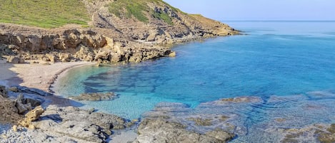 靠近海滩