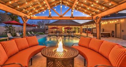 NOUVELLE PROPRIĂTĂ! ESPACE EXTĂRIEUR INCROYABLE, PISCINE / SPA CHAUFFĂ, 5bd, / 4ba, DORMONS 15