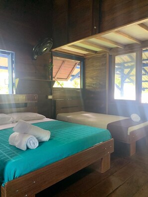 2 slaapkamers, beddengoed