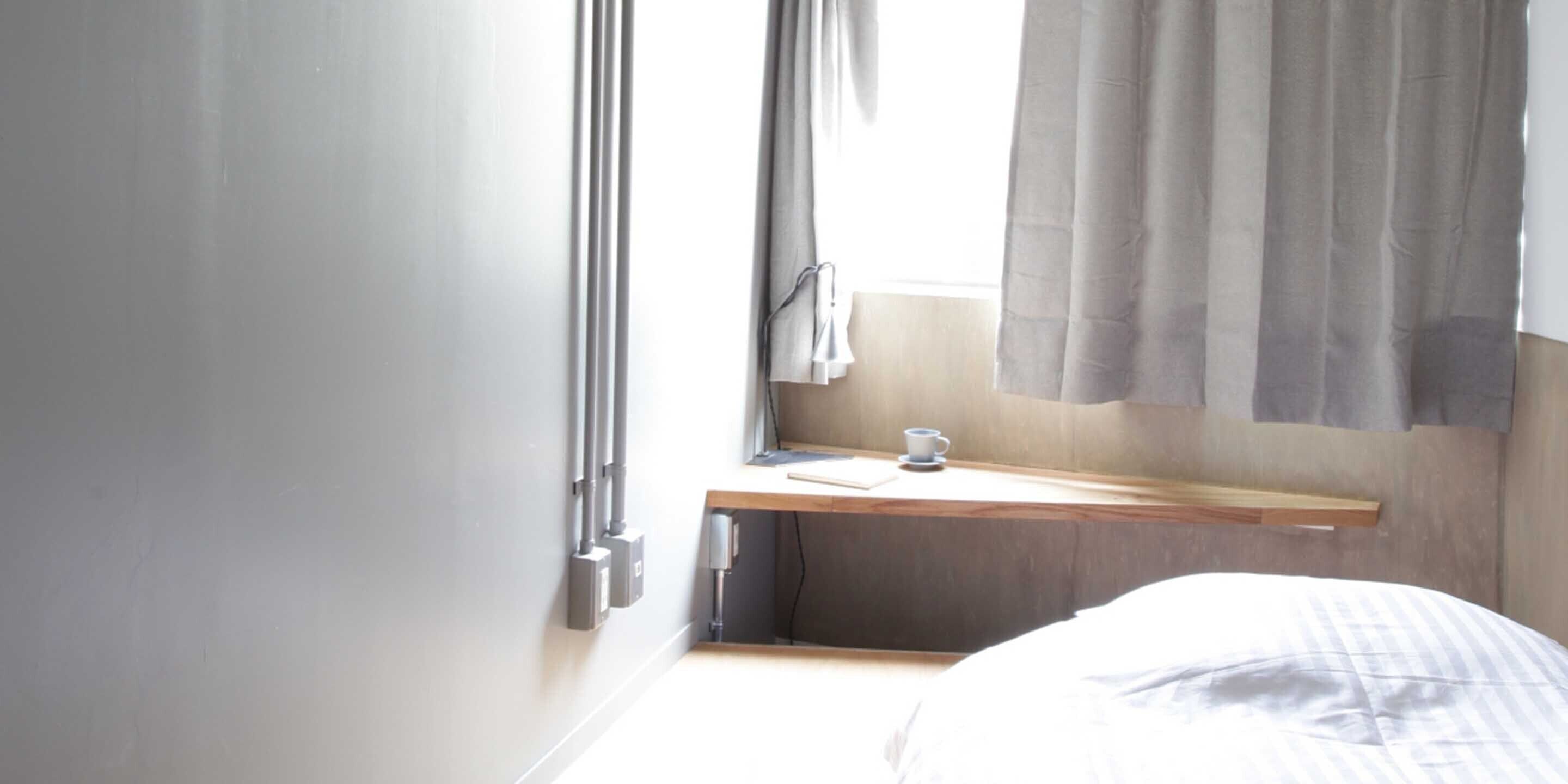 標準單人房, 非吸煙房, 共用浴室 (302) | 高級寢具、羽絨被、獨特裝潢、布置獨特