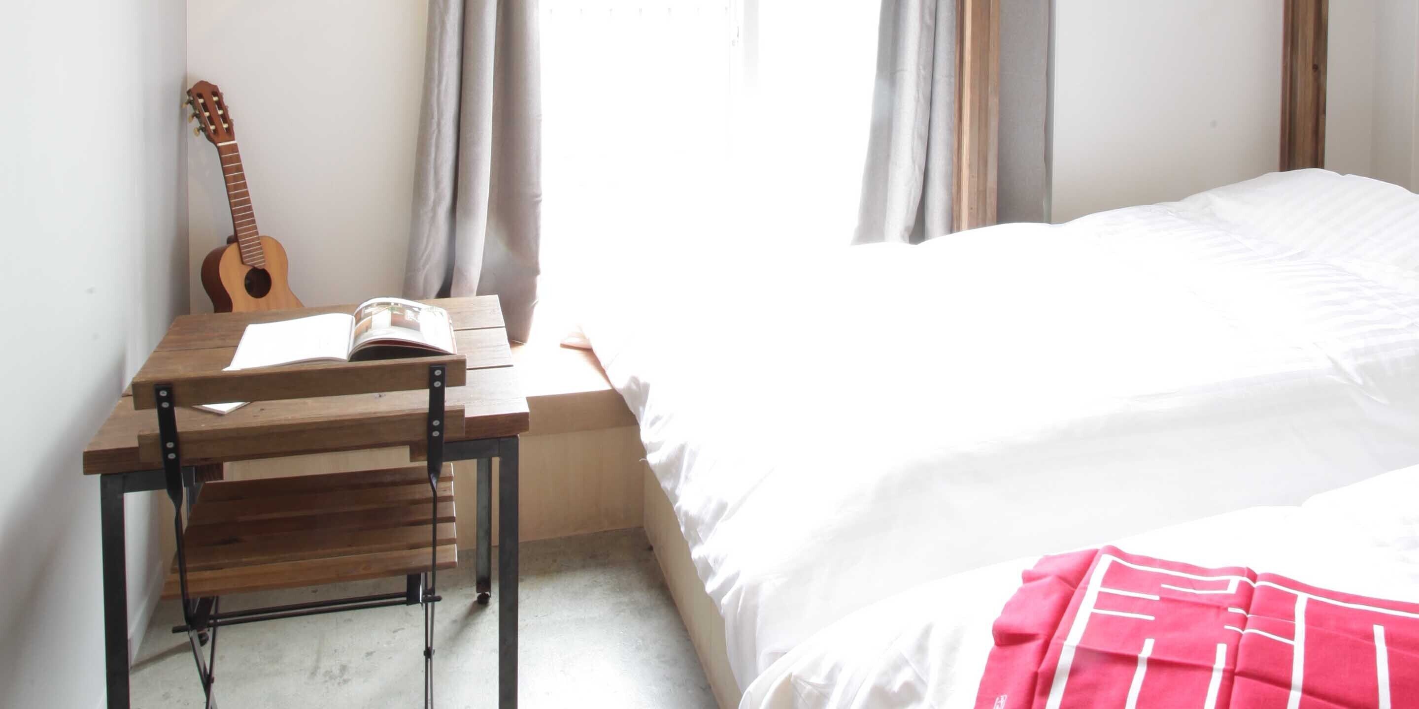 三人房, 非吸煙房, 露台 (401, Shared Bathroom) | 高級寢具、羽絨被、獨特裝潢、布置獨特