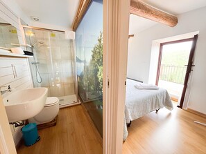 Bathtub, hair dryer, bidet