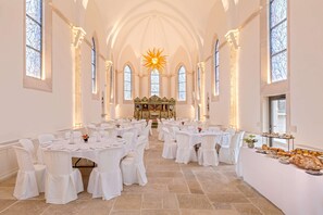 Área interna para casamento