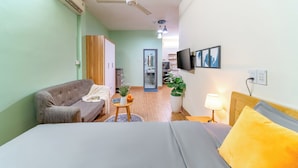 Kahden hengen comfort-huone, 1 keskisuuri parisänky