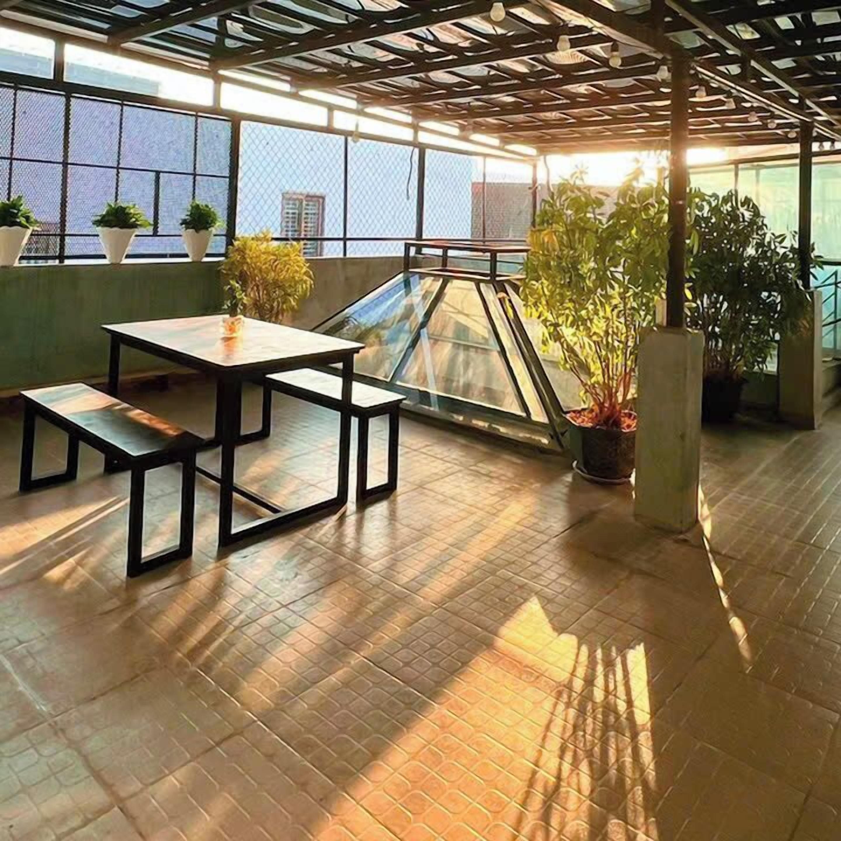 Rooftop terrace