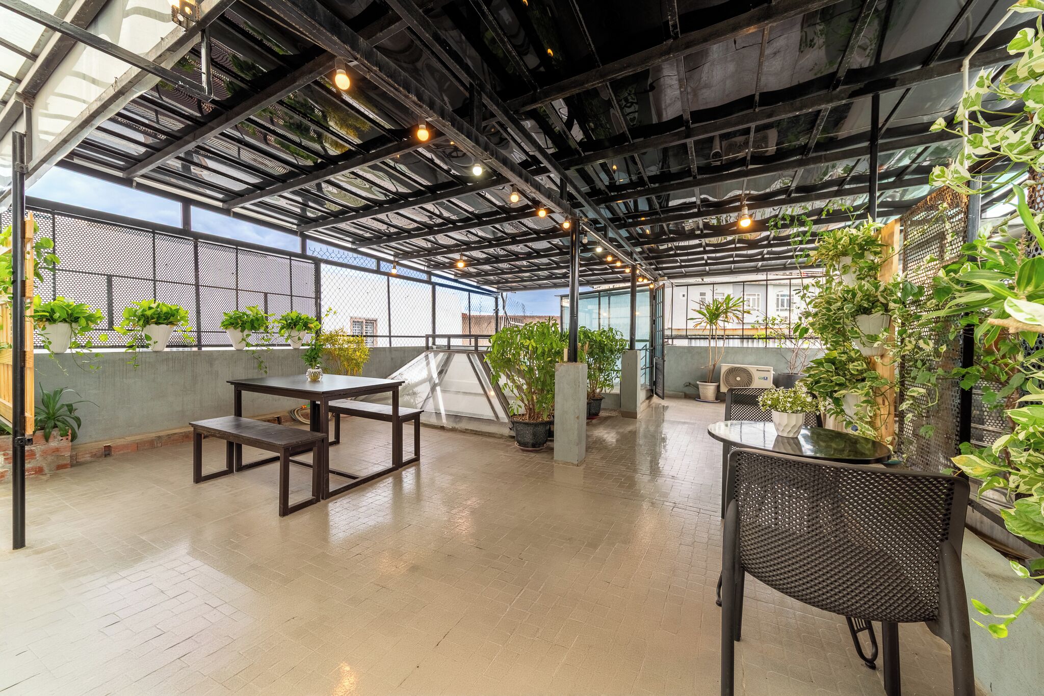 Rooftop terrace