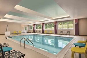 Una piscina techada