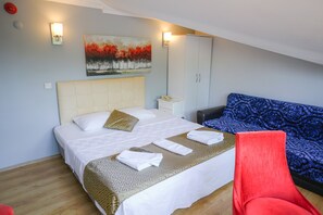 Deluxe Meydan Manzarali Oda | Sengetøy av topp kvalitet, lydisolert, wi-fi (inkludert) og sengetøy