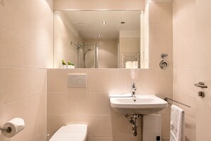 Shower, hair dryer