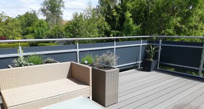 "Crow's Nest", appartement adapté aux enfants prÚs de la plage