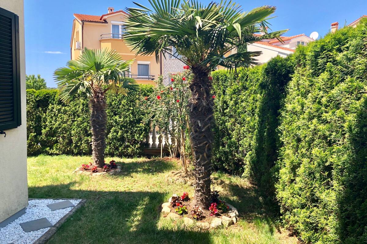 Vue sur le jardin