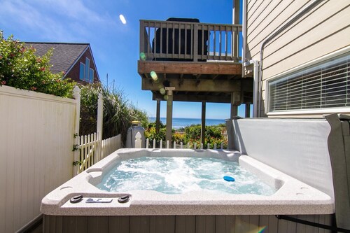 Ocean Front Home near Newport! Dog Friendly! Hot Tub!