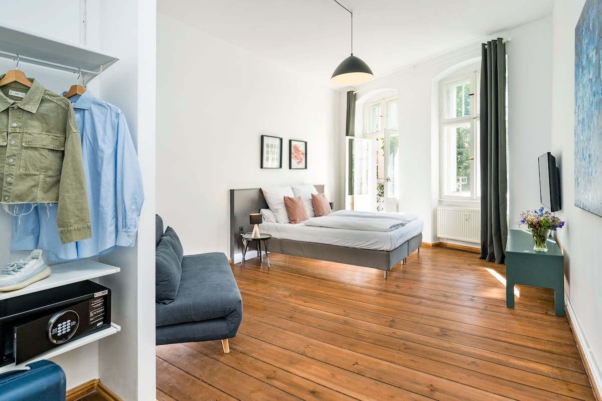 One-Bedroom Apartment with Balcony | 1 bedroom, hypo-allergenic bedding, memory foam beds, in-room safe