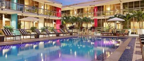 Seasonal outdoor pool