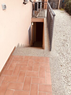 Entrada de la propiedad