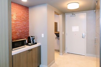 In-room safe, desk, laptop workspace, free WiFi at Hilton Garden Inn Winter Park