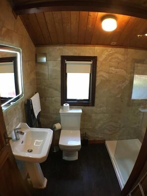 Chalet, 2 Bedrooms | Bathroom - Snowdrop 9 Hot Tub (Carmarthen)